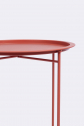 Столик металлический кофейный Garden Relax Austin сталь терракотовый Фото 2