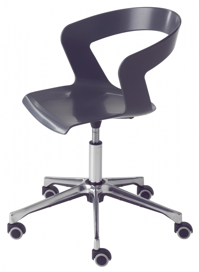 Кресло офисное на колесах Et al. (Metalmobil) Ibis