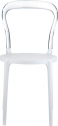 Стул пластиковый Siesta Contract Mr Bobo стеклопластик, поликарбонат белый, прозрачный Фото 8