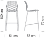 Стул пластиковый барный-thumbs-Фото3