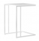 Столик журнальный PEDRALI Side table сталь, компакт-ламинат HPL белый Фото 1
