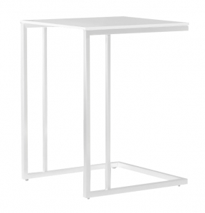Столик журнальный PEDRALI Side table сталь, компакт-ламинат HPL белый Фото 1