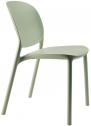 Стул пластиковый Scab Design Hug Go Green технополимер зеленый шалфей Фото 4