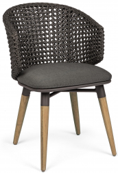 Кресло плетеное с подушкой-thumbs-Фото1