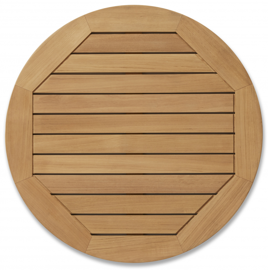 Столешница деревянная круглая Natural Teak