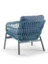 Комплект лаунж мебели Grattoni Elba Rope алюминий, роуп, олефин синий Фото 5