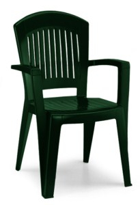 Кресло пластиковое SCAB GIARDINO Super Elegant пластик зеленый Фото 1