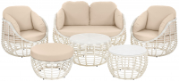 Комплект плетеной мебели Lotus