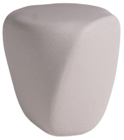 Столик пластиковый журнальный SLIDE Reborn Standard полиэтилен туманный белый Фото 1