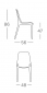 Стул пластиковый Scab Design Ginevra Go Green технополимер тортора Фото 2
