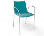 Кресло пластиковое Gaber Kanvas TB металл, технополимер светло-голубой Фото 1