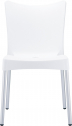 Стул пластиковый Siesta Contract Juliette алюминий, полипропилен белый Фото 6