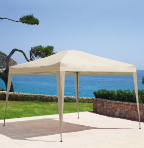 Шатер квадратный Garden Relax Mercato Poly металл, полиэстер бежевый Фото 2
