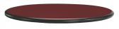 Столешница круглая PEDRALI Laminate PVC Edge ЛДСП, ПВХ темно-красный, черный Фото 1