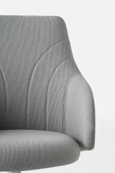 Кресло вращающееся с обивкой-thumbs-Фото4