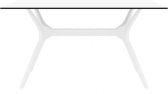 Стол пластиковый Siesta Contract Ibiza Table 140 пластик, ламинат HPL белый Фото 5