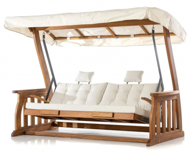 Диван-качели с подушками WArt Falcon XL ироко, олефин Фото 5