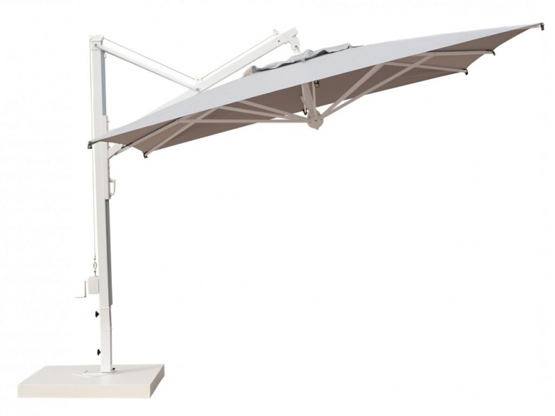 Зонт профессиональный 4х4 м Galileo Maxi Starwhite