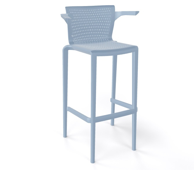 Кресло пластиковое барное Spyker Stool B