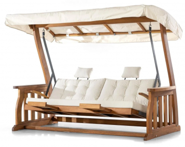 Диван-качели с подушками WArt Falcon XL ироко, олефин Фото 6