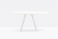 Стол круглый PEDRALI Arki-Table Outdoor сталь, алюминий, компакт-ламинат HPL белый Фото 4