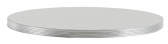 Столешница круглая PEDRALI Laminate Silver Edge ЛДСП, ABS-пластик светло-серый, серебристый Фото 1