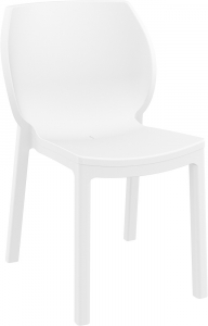 Стул пластиковый Siesta Contract Nora стеклопластик, полипропилен белый Фото 1