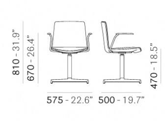 Кресло офисное вращающееся-thumbs-Фото3