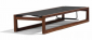 Шезлонг-лежак деревянный GARDENIUS Deep Textile ироко, текстилен Фото 6