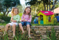 Детский домик Keter Magic Playhouse полипропилен зеленый, фиолетовый Фото 3