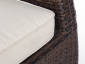 Кресло плетеное с подушками Garden Relax Clipper алюминий, искусственный ротанг коричневый Фото 7