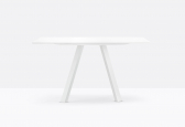 Стол ламинированный PEDRALI Arki-Table сталь, алюминий, компакт-ламинат HPL белый Фото 4