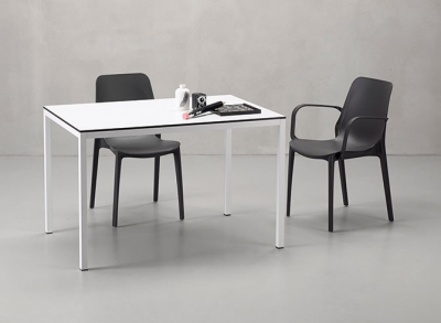Стул пластиковый Scab Design Ginevra стеклопластик антрацит Фото 3