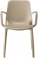 Комплект пластиковых кресел Scab Design Ginevra Set 2 стеклопластик тортора Фото 4