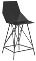 Стул пластиковый полубарный Vondom Faz Basic сталь, полипропилен черный Фото 1