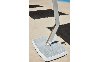 Зонт профессиональный 3х3 м Higold Wing алюминий, акрил тик, тортора Фото 15