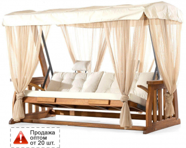 Диван-качели с подушками WArt Falcon XL ироко, олефин Фото 1