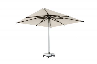 Зонт профессиональный 2х2 м THEUMBRELA SEMSIYE EVI Avocado Clips алюминий, полиэстер бежевый Фото 13