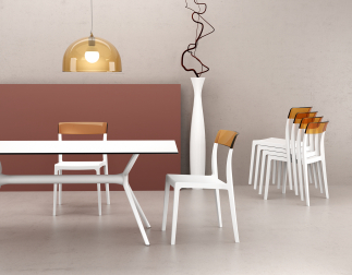 Стол пластиковый Air Table 180, белый, 1800х900х740 мм