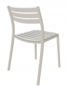 Стул пластиковый PAPATYA Hisar-S стеклопластик светло-серый Фото 5