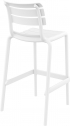 Стул пластиковый барный Siesta Contract Helen Bar 75 стеклопластик белый Фото 7