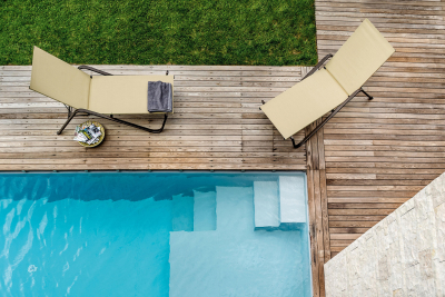 Шезлонг-лежак металлический EMU Holly сталь, emu-tex Фото 9