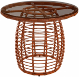 Стол плетеный обеденный Lotus