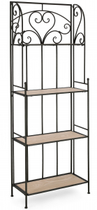 Стеллаж металлический Garden Relax Guenda сталь, МДФ Фото 1