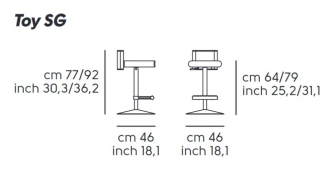 Стул барный с обивкой-thumbs-Фото3