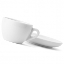 Чашка фарфоровая для капучино Ancap Verona фарфор белый Фото 5