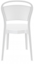 Стул пластиковый Siesta Contract Bo поликарбонат белый Фото 8