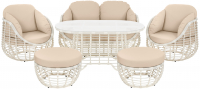 Комплект плетеной мебели Lotus