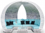 Лаунж-диван плетеный Skyline Design Spartan алюминий, искусственный ротанг, sunbrella белый, бежевый Фото 1