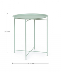 Столик металлический кофейный-thumbs-Фото3